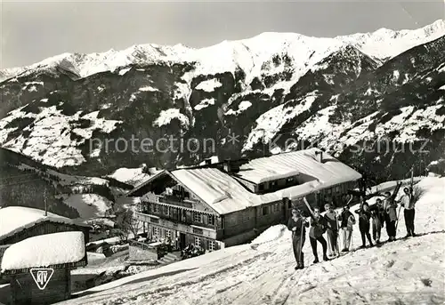 AK / Ansichtskarte Zell Ziller Tirol Alpenhotel Enzianhof Wintersportplatz Alpen Kat. Zell am Ziller