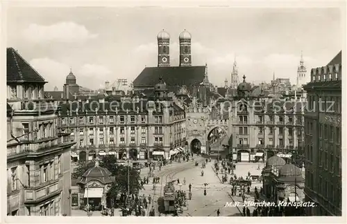 AK / Ansichtskarte Muenchen Karlsplatz Kat. Muenchen