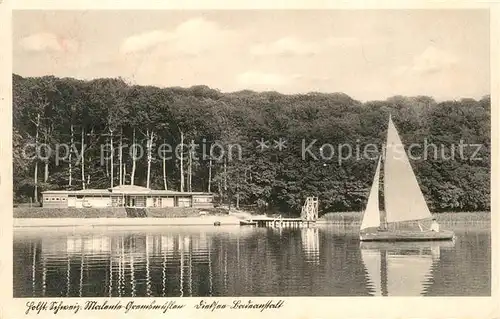 AK / Ansichtskarte Malente Gremsmuehlen Dieksee Badeanstalt Kat. Malente