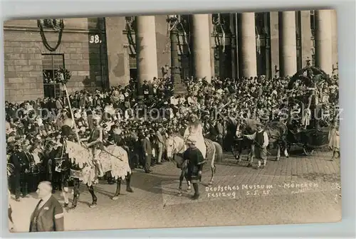 AK / Ansichtskarte Muenchen Deutsches Museum Festzug Kat. Muenchen