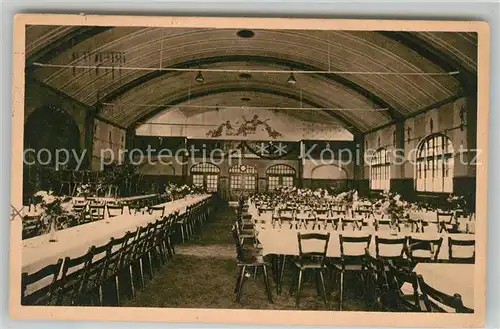 AK / Ansichtskarte Muenchen Erholungspark Grosser Saal Vereinsheim Kat. Muenchen