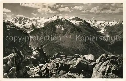 AK / Ansichtskarte Pontresina Restaurant Schafberg Bernina Roseggruppe Gletscher Kat. Pontresina