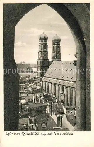 AK / Ansichtskarte Muenchen Frauenkirche Kat. Muenchen