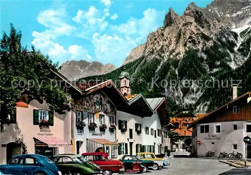 AK / Ansichtskarte Mittenwald Karwendel Tirol Kuenstlerkarte Kat. Schwaz