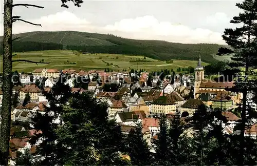 AK / Ansichtskarte Neustadt Schwarzwald Kirche Panorama