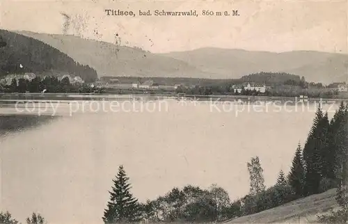 AK / Ansichtskarte Titisee Panorama Kat. Titisee Neustadt