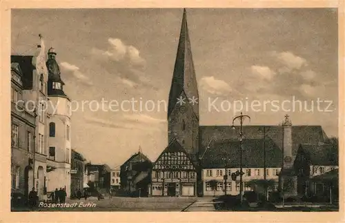 AK / Ansichtskarte Eutin Teilansicht Kirche Kat. Eutin