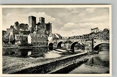 AK / Ansichtskarte Runkel Lahn Burg Schadeck Kat. Runkel