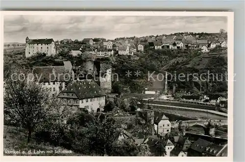 AK / Ansichtskarte Runkel Lahn Burg Schadeck Kat. Runkel