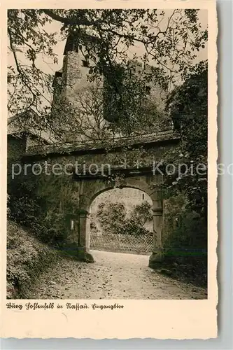 AK / Ansichtskarte Nassau Bad Burg Hohlenfels Kat. Nassau Lahn