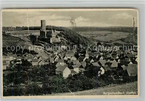 AK / Ansichtskarte Burgschwalbach Schloss Panorama Kat. Burgschwalbach