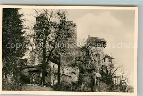 AK / Ansichtskarte Nassau Bad Burg Hohlenfels Kat. Nassau Lahn