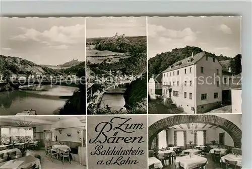 AK / Ansichtskarte Balduinstein Gasthaus zum Baeren Kat. Balduinstein