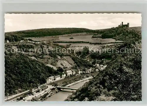 AK / Ansichtskarte Balduinstein Panorama Schloss Schaumburg Kat. Balduinstein