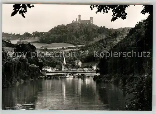 AK / Ansichtskarte Balduinstein Panorama Schloss Schaumburg Kat. Balduinstein