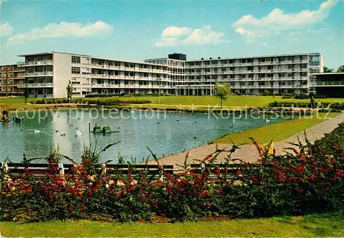 AK / Ansichtskarte Wageningen Bejaardentehuis Nudenhof Teich Kat. Wageningen Renkum