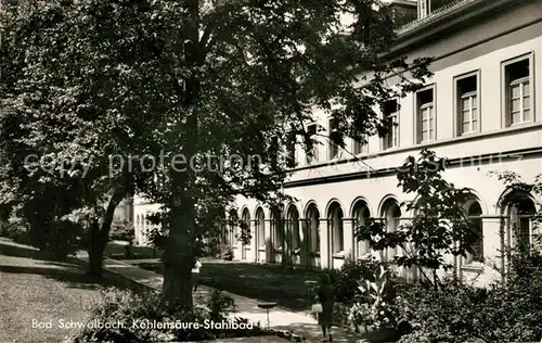 AK / Ansichtskarte Bad Schwalbach Kohlensaeure Stahlbad Kat. Bad Schwalbach