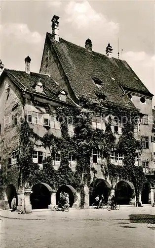 AK / Ansichtskarte Isny Allgaeu Rathaus Kat. Isny im Allgaeu