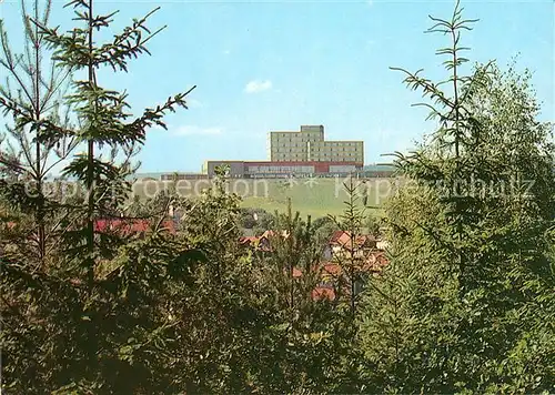 AK / Ansichtskarte Finsterbergen Blick zum FDGB Erholungsheim Wilhelm Pieck Kat. Finsterbergen Thueringer Wald