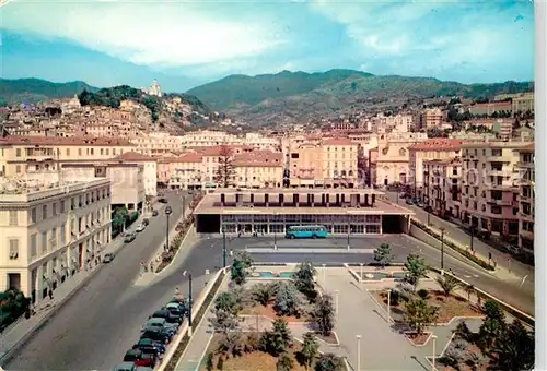 AK / Ansichtskarte Sanremo Piazza Colombo e stazione pullmanns Kat. 