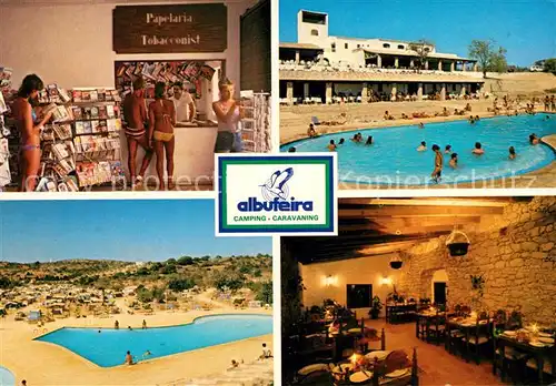 AK / Ansichtskarte Albufeira Camping Caravaning Swimming Pool Restaurant Kiosk Kat. Albufeira