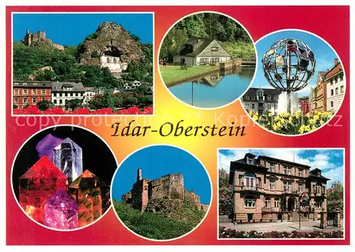 AK / Ansichtskarte Idar Oberstein Burg Stadtansichten Kat. Idar Oberstein