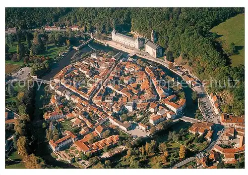 Brantome Fliegeraufnahme Altstadt Kat. Brantome