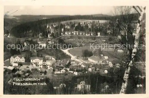 AK / Ansichtskarte Pressbaum Niederoesterreich Tuellnerbach Kat. Pressbaum