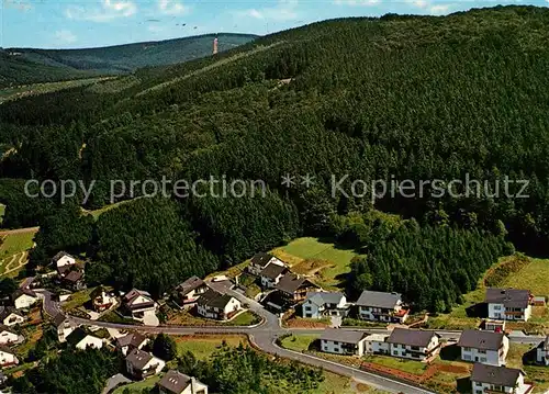 AK / Ansichtskarte Fredeburg Schmallenberg Kneippkurort Fliegeraufnahme