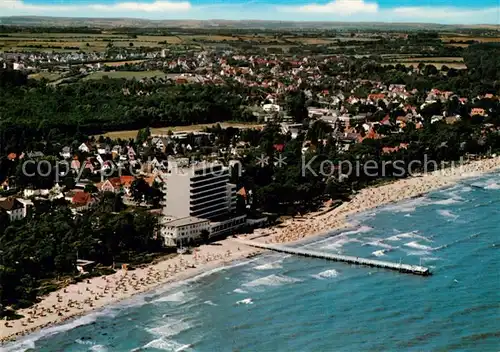 AK / Ansichtskarte Timmendorfer Strand Ostseeheilbad Fliegeraufnahme Kat. Timmendorfer Strand