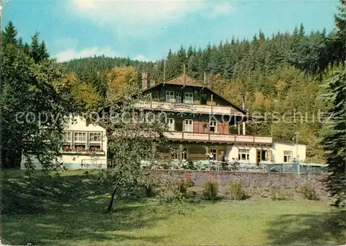 AK / Ansichtskarte Tabarz Hotel Schweizerhaus Kat. Tabarz Thueringer Wald