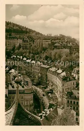 AK / Ansichtskarte Karlovy Vary Sadova trida Kat. Karlovy Vary Karlsbad