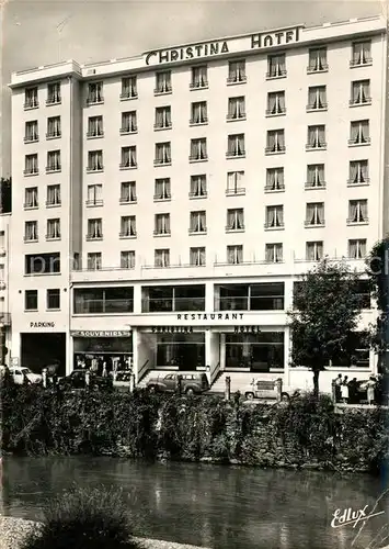 AK / Ansichtskarte Lourdes Hautes Pyrenees Christina Hotel Kat. Lourdes