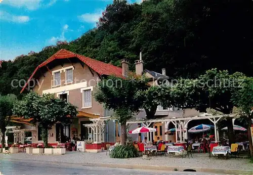 AK / Ansichtskarte Aix les Bains Hotel Restaurant La Source Terrasse Kat. Aix les Bains