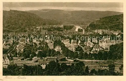 AK / Ansichtskarte Hann. Muenden Panorama Kat. Hann. Muenden