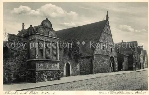 AK / Ansichtskarte Rinteln Von Muenchhausen Archiv Kat. Rinteln