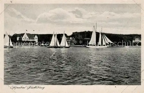 AK / Ansichtskarte Gluecksburg Ostseebad Seepanorama Kat. Gluecksburg (Ostsee)