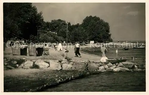 AK / Ansichtskarte Niendorf Ostseebad Strandpartie Kat. Timmendorfer Strand