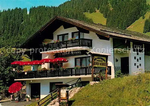 AK / Ansichtskarte Mittelberg Kleinwalsertal Cafe Restaurant Pension Sonnwinkl Kat. Oesterreich