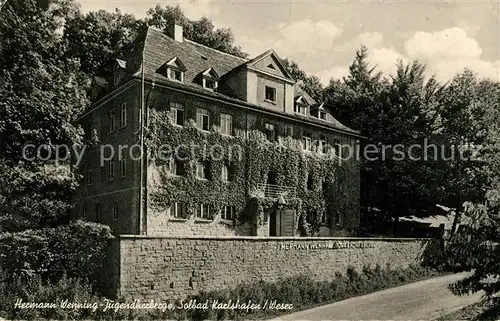 AK / Ansichtskarte Karlshafen Bad Hermann Wenning Jugendherberge Kat. Bad Karlshafen