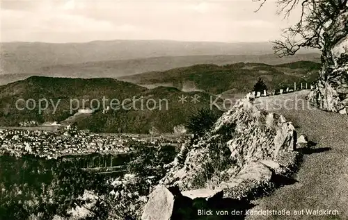 AK / Ansichtskarte Waldkirch Breisgau Blick von Kandelstrasse Kat. Waldkirch