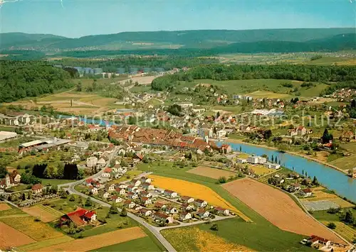 AK / Ansichtskarte Mellingen AG Fliegeraufnahme Kat. Mellingen