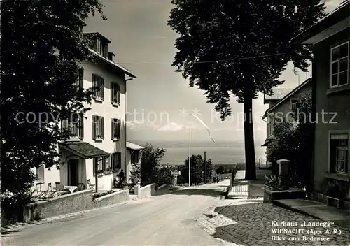 AK / Ansichtskarte Wienacht Landegg Bodensee Panorama Kurhaus  Kat. Wienacht