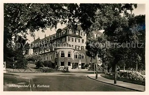 AK / Ansichtskarte Schlangenbad Taunus Kurhaus Kat. Schlangenbad