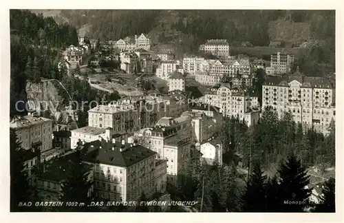 AK / Ansichtskarte Bad Gastein Bad der Ewigen Jugen Kat. Bad Gastein