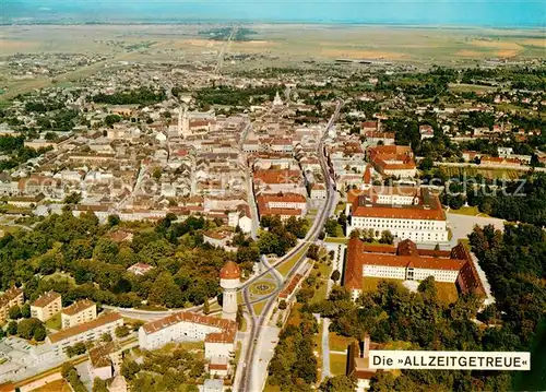 AK / Ansichtskarte Wiener Neustadt Die Allzeitgetreue Fliegeraufnahme Kat. Wiener Neustadt