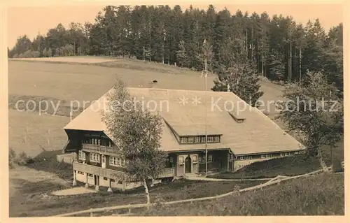 AK / Ansichtskarte Todtmoos Schwarzwaldhaus Kat. Todtmoos