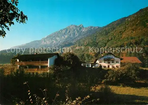 AK / Ansichtskarte Bad Reichenhall Gablerhof Nonn mit Hochstaufen Kat. Bad Reichenhall