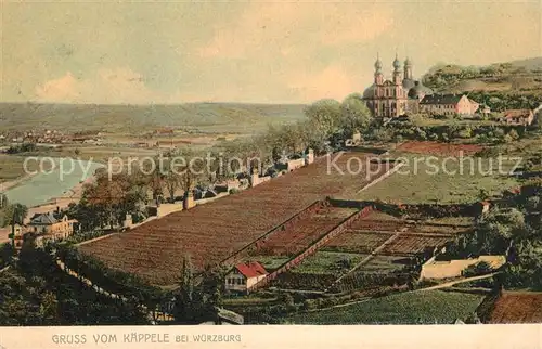 AK / Ansichtskarte Wuerzburg Kaeppele Weinberge Kat. Wuerzburg