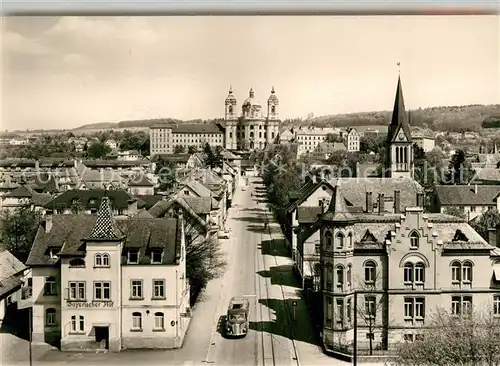 AK / Ansichtskarte Weingarten Wuerttemberg Abt Hyllerstrasse Benediktinerkloster Basilika